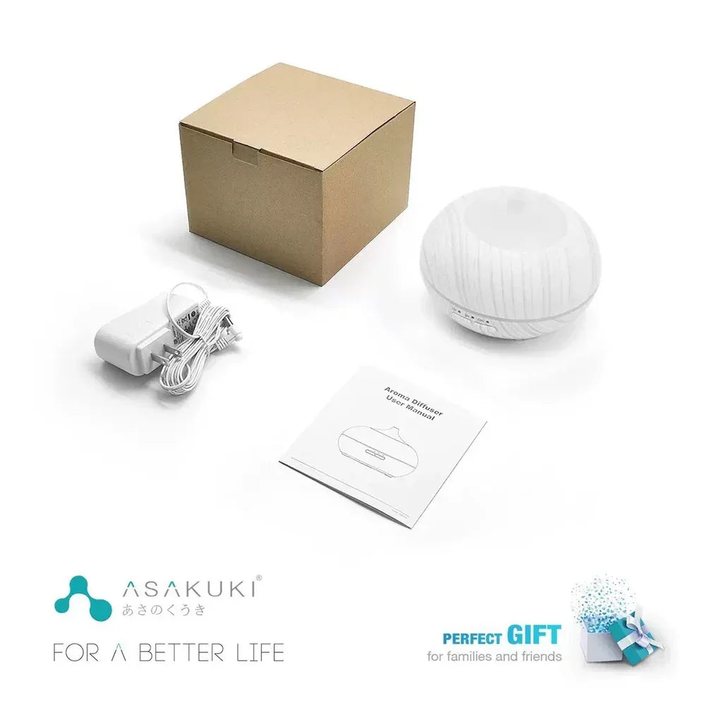 Ultrasonic Aromatherapy Diffuser & Humidifier - Hiigieia