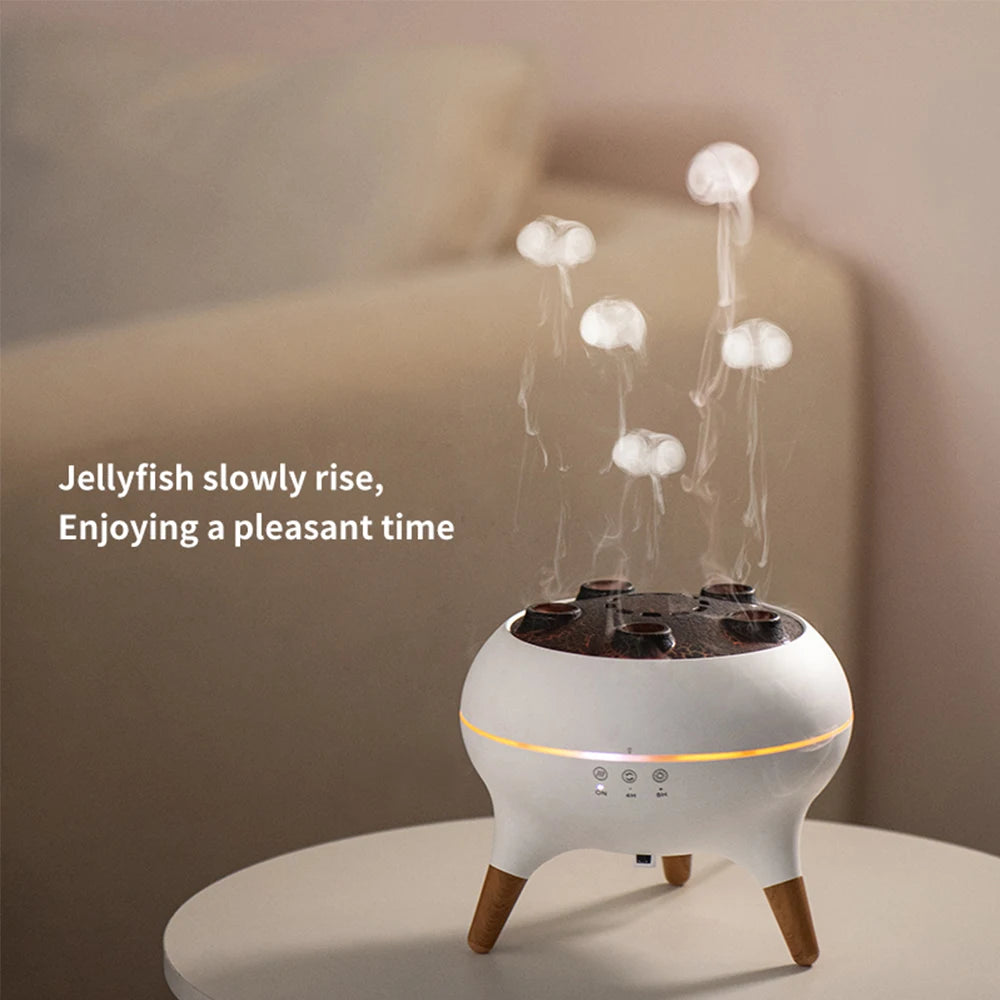 JellyGlow™ Flame Ultrasonic Aroma Humidifier - Hiigieia