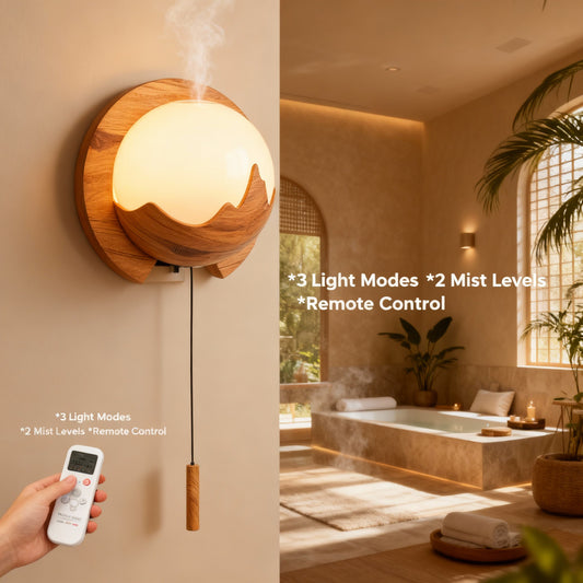 LumiMist™ Wall Lamp & Aroma Diffuser