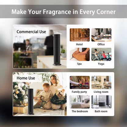 Pillar Diffuser for Pure, Silent Aromatherapy Inspired by breath itself. Our Pillar Diffuser uses cold-air misting to transform essential oils into a whisper of wellness—without heat, water, or noise. Aromatherapy Pillar Diffuser - Stylish Waterless Hiigi