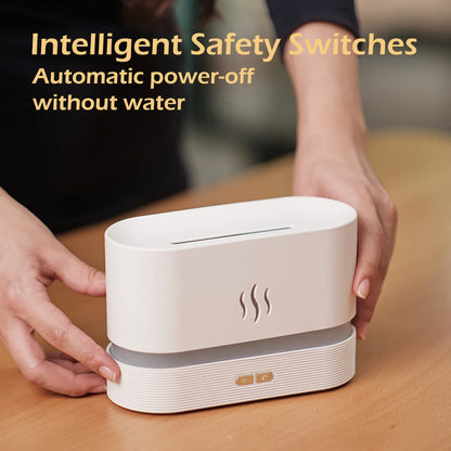 FlameGlow™ Ultrasonic Aroma Humidifier - Hiigieia