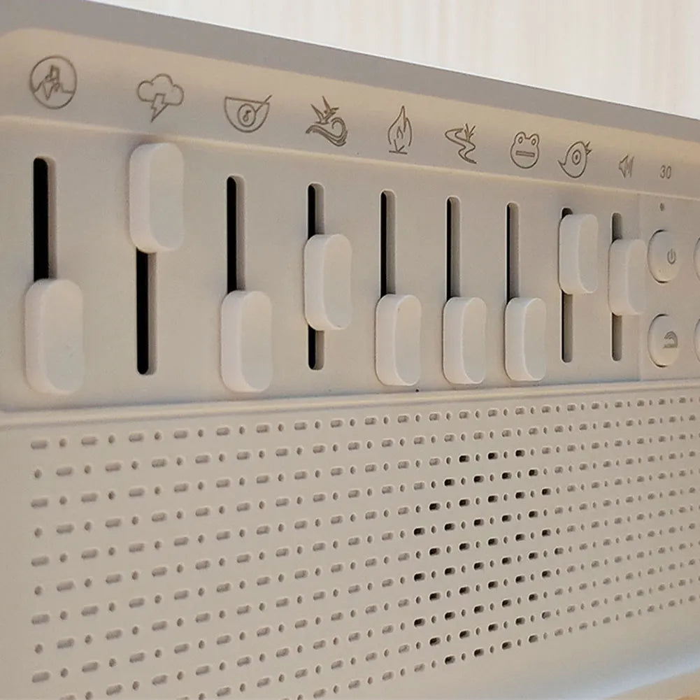 Flame Air Diffuser White Noise Sleep Machine - Hiigieia