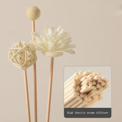 Flower Aromatherapy Reed Diffuser Sticks