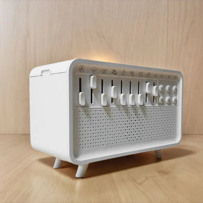 Flame Air Diffuser White Noise Sleep Machine - Hiigieia