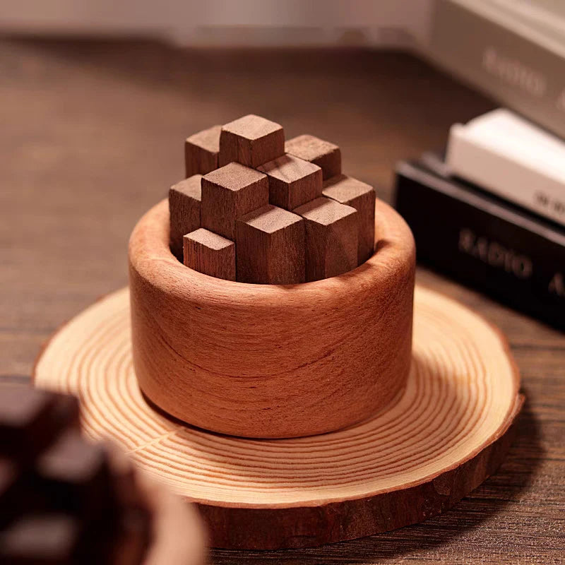 Natural Wood Essential Oil Diffuser - Hiigieia