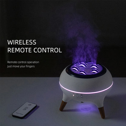 JellyGlow™ Flame Ultrasonic Aroma Humidifier - Hiigieia