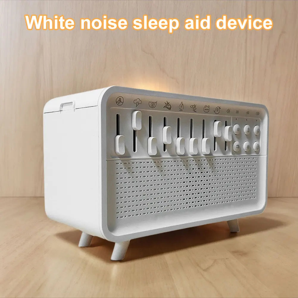 Flame Air Diffuser White Noise Sleep Machine - Hiigieia