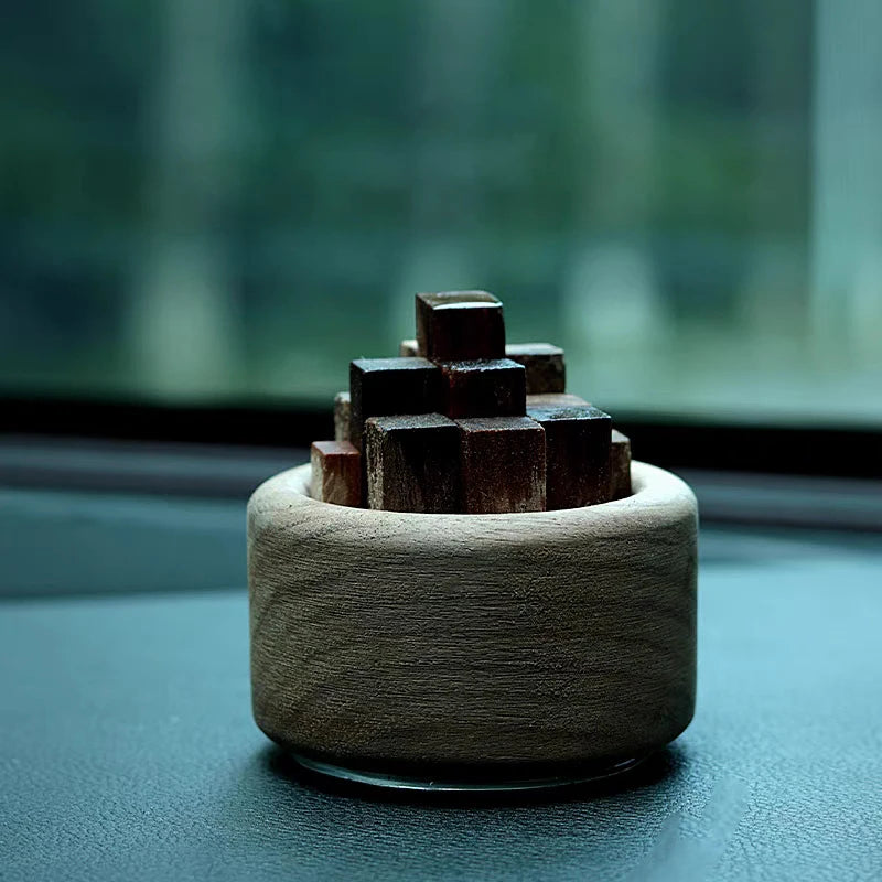 Natural Wood Essential Oil Diffuser - Hiigieia