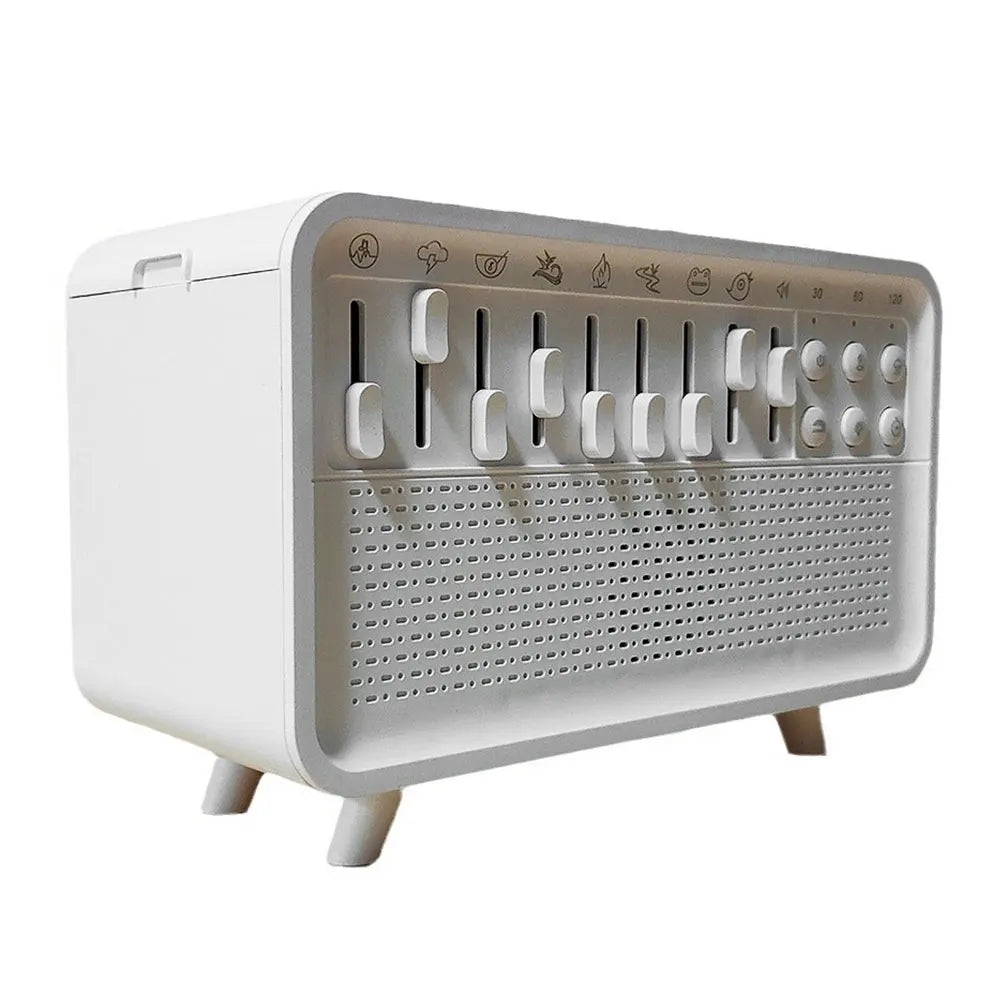 Flame Air Diffuser White Noise Sleep Machine - Hiigieia