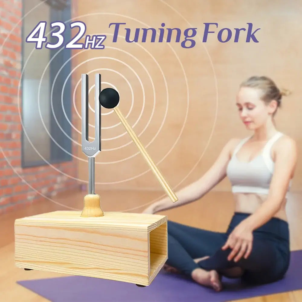 SoulTone™ Chakra Tuning Fork Set – 432Hz or 528Hz with Resonance Box - Hiigieia