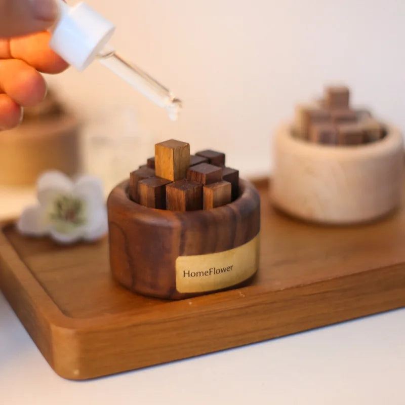 Small Chaidui Essential Oil Fragrance Expander Beech Wood Black Walnut Fragrance Expander Essential Oil Aromatherapy Decoration - Hiigieia