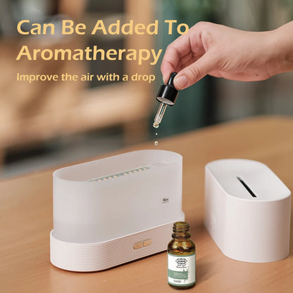 FlameGlow™ Ultrasonic Aroma Humidifier - Hiigieia