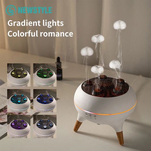 JellyGlow™ Flame Ultrasonic Aroma Humidifier - Hiigieia