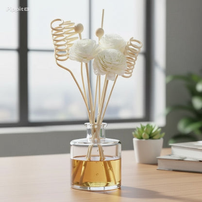 Flower Aromatherapy Reed Diffuser Sticks