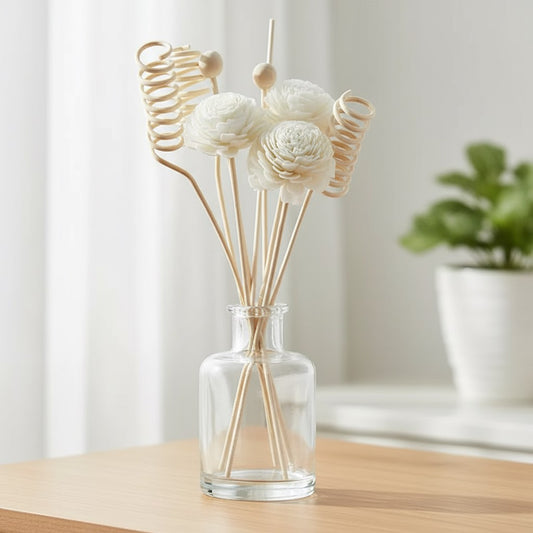 Flower Aromatherapy Reed Diffuser Sticks