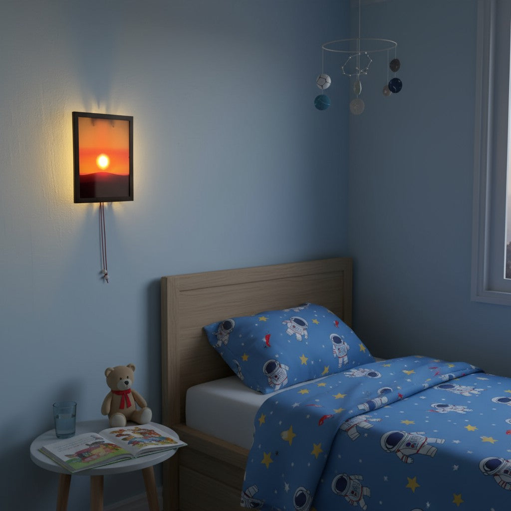 Sunrise Wake-Up Wall Lamp